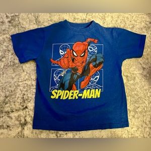 boys blue Spider-Man shirt - size XS